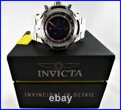 Invicta 60mm Shaq O'Neal Bolt Collection Swiss Movement Chronograph Steel Watch