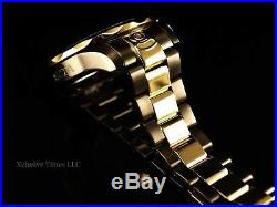 Invicta Men 300M Grand Diver Automatic Black Carbon Dial Gunmetal-Gold IP Watch