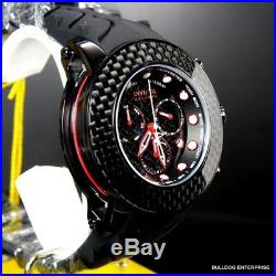 Invicta Reserve Carbon Fiber Collection Black Chrono 52mm Swiss Movt Watch New