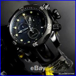 Invicta Reserve Venom Black Combat Chronograph Swiss Movement 52mm Watch New