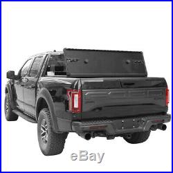 JDMSPEED Lock Hard Tri-Fold Tonneau Cover For 2015-19 Ford F-150 5.5FT Short Bed