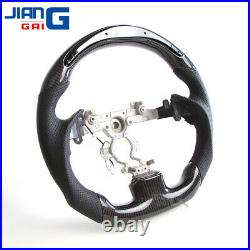 JiangGai Sport LED Carbon Fiber Steering Wheel Fit For infiniti G35 G37 G37X