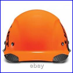 Lift Safety Dax 50/50 Carbon Fiber Cap Hard Hat Orange-Black