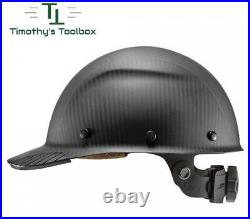 Lift Safety Dax Carbon Fiber Cap Hard Hat Matte Black