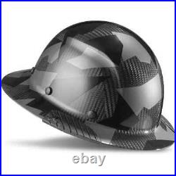 Lift Safety HDC-20CK-RT DAX Carbon Fiber Full Brim Hard Hat (New Blemished)