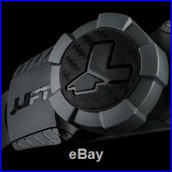 Lift Safety HDF-50C19WC Dax 50/50 Carbon Fiber Full Brim Hard Hat White-Black