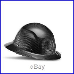 Lift Safety Hdc-15kg Dax Carbon Fiber Full Brim Hard Hat, Black