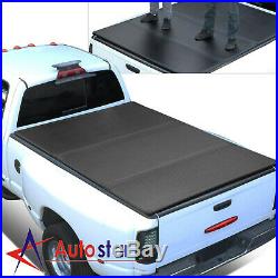 Lock Hard Tri-Fold Tonneau Cover Fits For 2015-2019 Ford F-150 5.5ft Short Bed