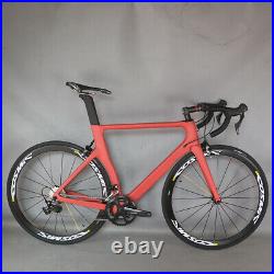 NEW Aero Road bike carbon frame bicycle R7000 Groupset complete bike PT032 TT-X2