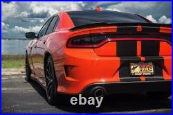 NEW Charger Scat Pack Rally Stripes CARBON FIBER Fits Dodge Decals SRT Hellcat