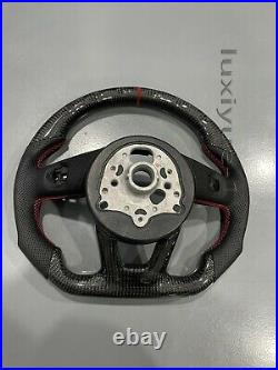 New Carbon Fiber Custom Steering Wheel for Audi S3 S4 S5 RS3 RS4 RS5 RS6 RS7 18+