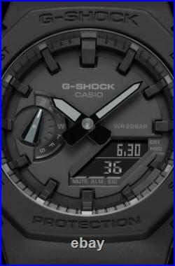 New Casio G-Shock Ana-Digital Black Resin Strap Men's Watch GA2100-1A1