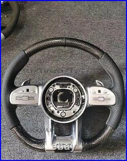 New real carbon fiber custom steering wheel for Mercedes-Benz AMG old to new