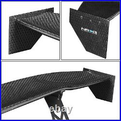 Nrg Carb-a692 69 Gt Style Lightweight Carbon Fiber Rear Trunk Spoiler Wing Kit