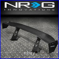 Nrg Innovations Carb-a692 69 Gt Style Rear Trunk Racing Carbon Fiber Spoiler