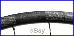 Oval Concepts 524 Disc 700c Cyclocross CX Road Bike Alloy Wheelset 12mm NEW