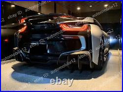 REAL Carbon Fiber Rear Trunk Spoiler Wing Aero GT Rear Lid For BMW i8 2014- 2018