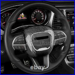 REAL HARD Carbon Fiber Steering Wheel Cover For Dodge Charger Durango Challenger