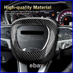 REAL HARD Carbon Fiber Steering Wheel Cover For Dodge Charger Durango Challenger