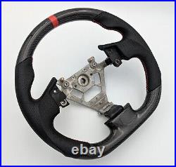 REVESOL Real Carbon Fiber Black Steering Wheel for 2003-2007 INFINITI G35 V35