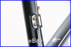 Raleigh Militis 3 55cm Carbon Fiber Road Bike Frame 700c 970g Blk/Slv/Red NEW