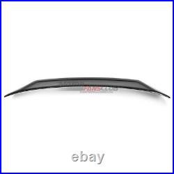 Real Carbon Fiber A7 Rear Trunk Lid Spoiler Wing For Audi A7 S7 RS7 2013-2017