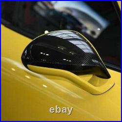 Real Carbon Fiber Car Wing Mirror Cover Trim For Porsche GT2 GT3 911 991 Sport