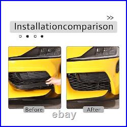 Real Carbon Fiber Front Bumper Side Grill Trim Cover Strip For GR Supra 19+ US