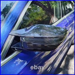 Real Carbon Fiber G8X Style Side Mirror Cover Cap For BMW G20 G28 G22 G30 G38 US