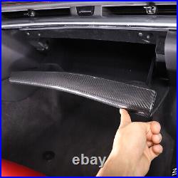 Real Carbon Fiber Glove box Bottom panel Trim Cover Fit For Corvette C8 2020-up