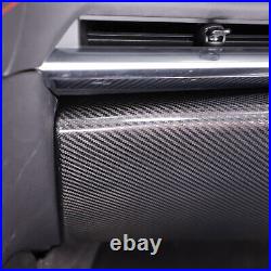 Real Carbon Fiber Glove box Bottom panel Trim Cover Fit For Corvette C8 2020-up