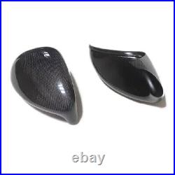 Real Carbon Fiber Side Mirror Cover Cap Add On For Porsche Panamera 970 10-16