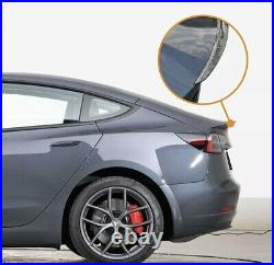 Real Carbon Fiber Spoiler for Tesla Model 3 Tail Wing Rear Trunk Lid 2017-2021