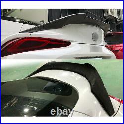Real Carbon Fiber TR Style Trunk Spoiler Wing For 2019-2022 Toyota A90 GR Supra