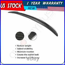 Real Carbon Fiber Trunk Spoiler Wing For 2007-2013 BMW E92 M3 2-Door Coupe