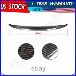 Real Carbon Fiber Trunk Spoiler Wing For 2007-2013 BMW E92 M3 2-Door Coupe