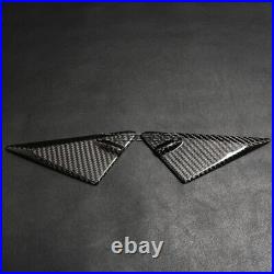 Real Carbon Fiber Window Front Triangle Trim For Lexus RC F SPORT RC 200 300 350