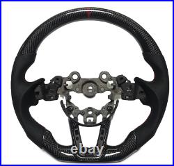 Real carbon fiber Sport Universal Car Steering Wheel Fit For Mazda Customized