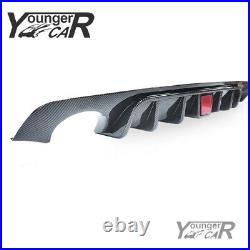 Rear Lip for 2018 2019 2020 Infiniti Q50 Bumper Diffuser Wing Carbon Fiber Style