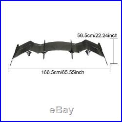 Rear Trunk Spoier Racing Wing For Chevrolet Camaro Coupe 16-19 Carbon Fiber