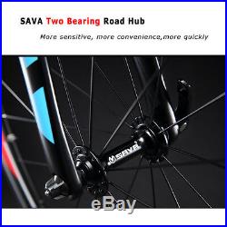 SAVA Carbon Road Bike, Warwind5.0 700C Racing Bicycle with Shimano 105 R7000 22S