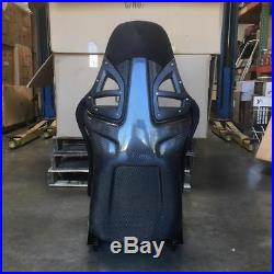 SNC Tuning G9 Full Bucket Racing Seat Black Suede Carbon Fiber Shell