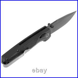 SOG Terminus XR LTE Knife Black Carbon Fiber & Graphite S35VN Steel TM1032-BX