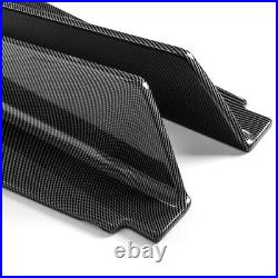 Side Skirts For 2020-2023 Corvette C8 5VM Style Extension Lip Carbon Fiber Black