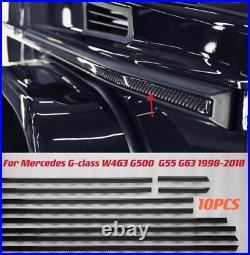 Side body moldings Carbon fiber For Mercedes G-class W463 G500 G55 G63 1998-2018