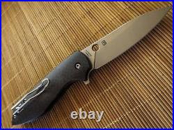 Spyderco C195CFP Southard Positron Flipper Carbon Fiber knife Discontinued NEW