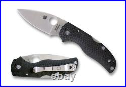 Spyderco Native 5 Lockback Knife Black Carbon Fiber CPM S90V Stainless C41CFFP5