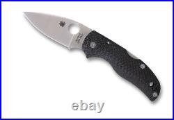 Spyderco Native 5 Lockback Knife Black Carbon Fiber CPM S90V Stainless C41CFFP5