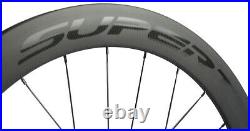 Superteam 60mm Disc Brake Carbon Wheels Road Bike Disc Brake Carbon Wheelset700C