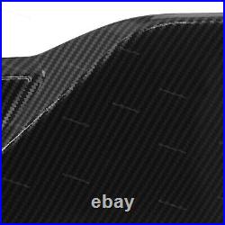 Trunk Cab Roof Wing Spoiler Carbon Fiber Pattern Fits 2015-20 Ford F-150 All Cab